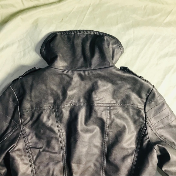 Xhilaration Faux Leather Jacket Size Medium - Picture 5 of 5